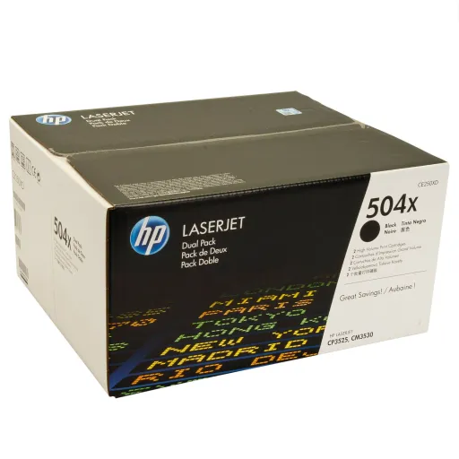 Toner HP Preto CE250XD- (504A)