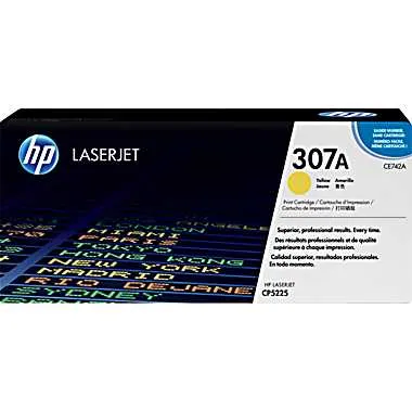 Toner HP Amarelo CE742A - (307A)