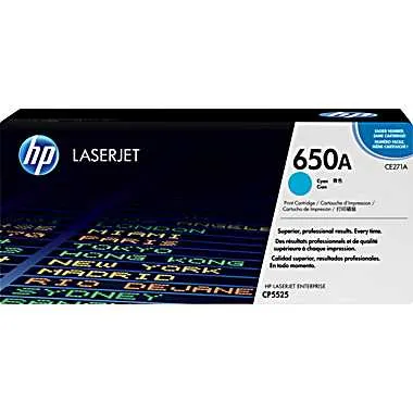 Toner HP Azul CE271A - (650A)