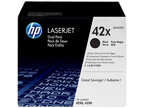 Toner HP Preto Q5942XD- (42X)