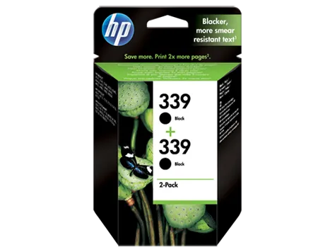 Tinteiro HP Pack 2 Unidades Preto C9504E  - (338)