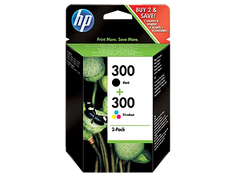 Tinteiro HP Pack 2 Preto + Cores CN637E - (300)