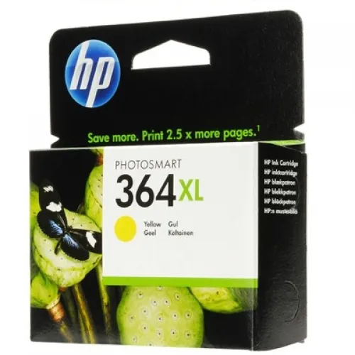 Tinteiro Compatível  HP Amarelo CB325E - 364 XL