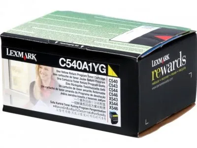 Toner Lexmark Amarelo C540A1YG