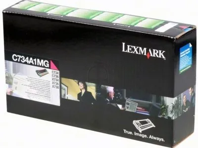 Toner Lexmark Magenta C734A1MG