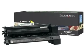 Toner Lexmark Amarelo 10B041Y