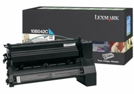 Toner Lexmark Azul 10B042C