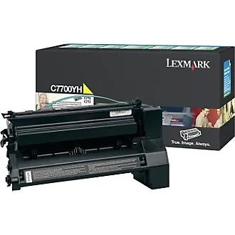 Toner Lexmark Amarelo C7700YH