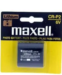 Pilhas Maxell Lítio Foto CRP2B1