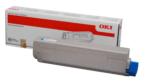 Toner OKI Cyan (Azul) C822/831/841