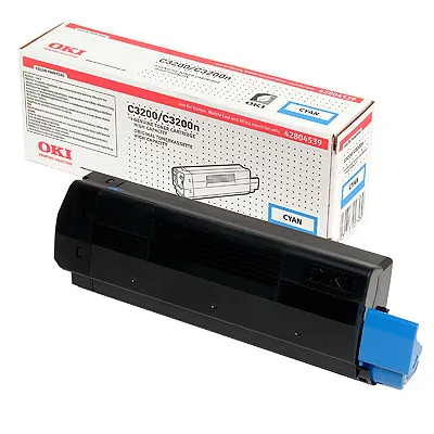 Toner OKI Cyan (Azul) C3200