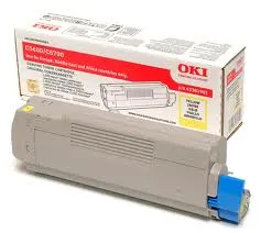 Toner OKI Amarelo 43381905