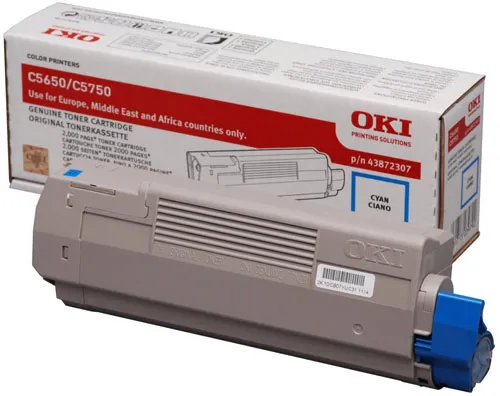 Toner OKI Cyan (Azul)C5650/5750