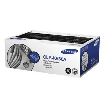 Toner Samsung CLP-K660A Preto