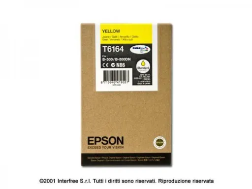 Tinteiro Epson Amarelo T6164