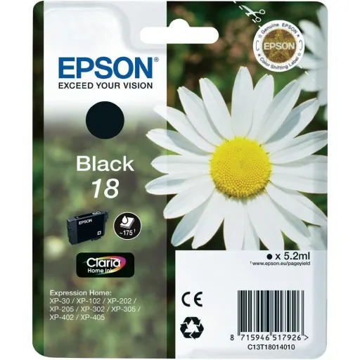 Tinteiro Epson Preto 18