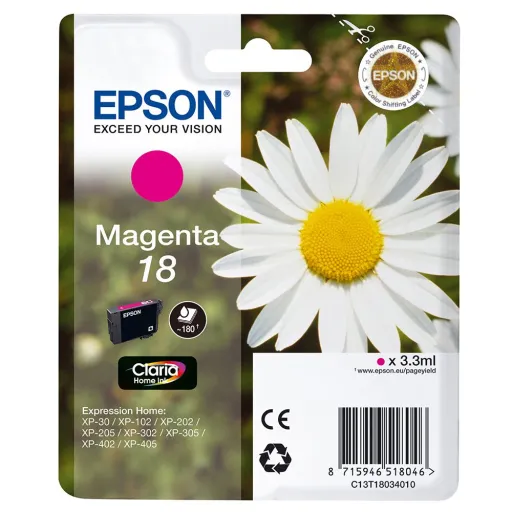 Tinteiro Epson Magenta 18