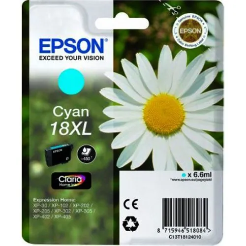 Tinteiro Compatível Epson Azul Alta Capacidade T1812