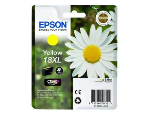 Tinteiro Compatível Epson Amarelo Alta Capacidade T1814