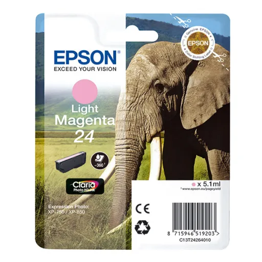 Tinteiro Epson Magenta Claro 24