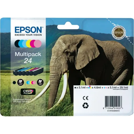 Tinteiro Epson Pack 6 Cores 24