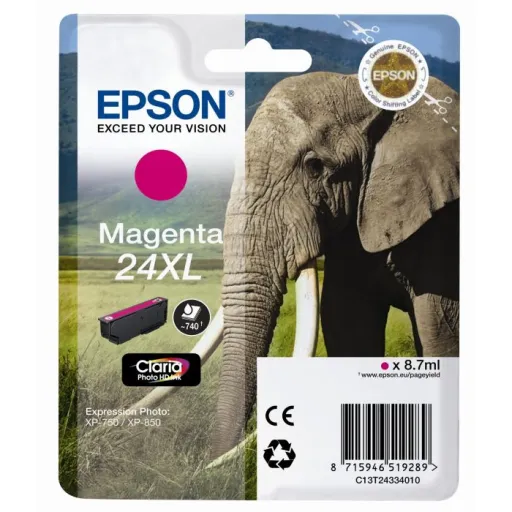 Tinteiro Compatível Epson Magenta Alta Capacidade T2433