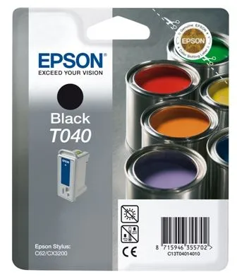 Tinteiro Compatível Epson Preto T040