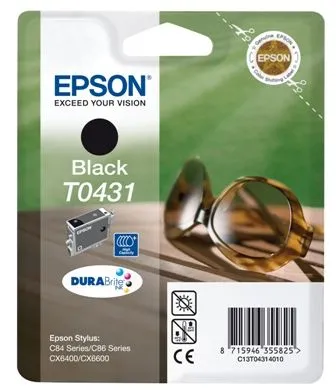 Tinteiro Compatível Epson Preto Alta Capacidade T0431