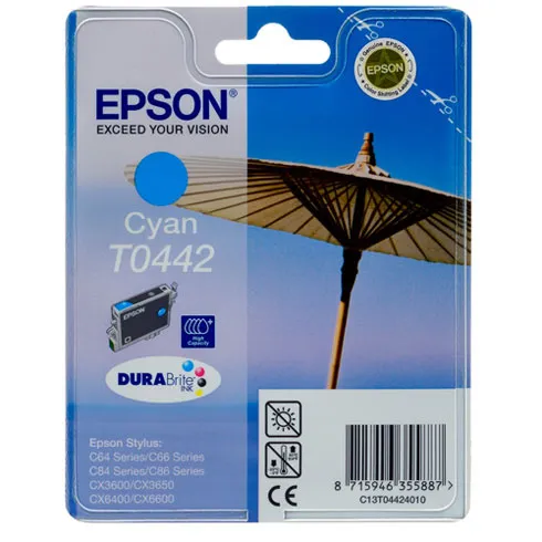 Tinteiro Compatível Epson Azul Alta Capacidade T0442