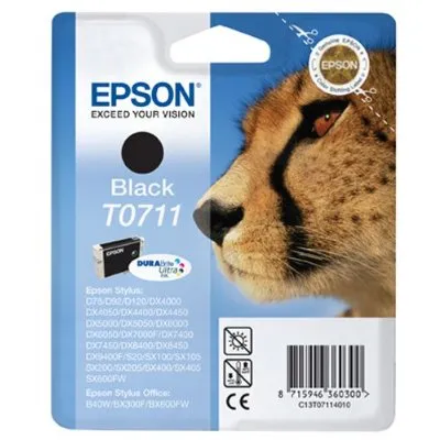 Tinteiro Compatível Epson Preto T0711