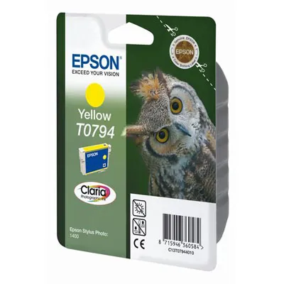 Tinteiro Compatível Epson Amarelo T0794