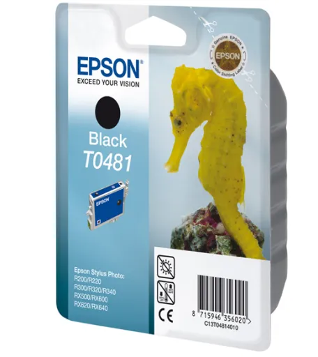 Tinteiro Compatível Epson Preto T0481