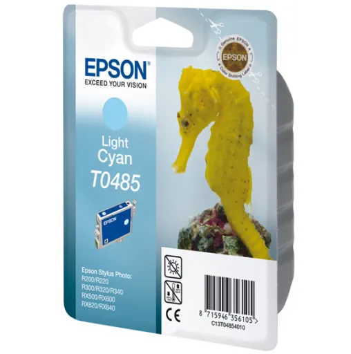 Tinteiro Compatível Epson Azul Claro T0485