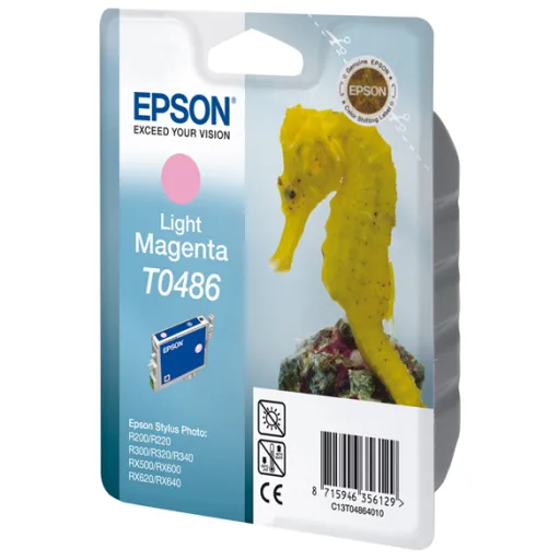 Tinteiro Compatível Epson Magenta Claro T0486