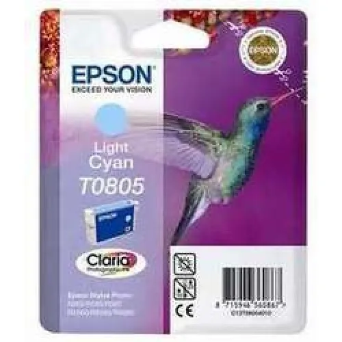 Tinteiro Compatível Epson Azul Claro T0805