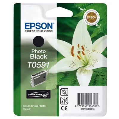 Tinteiro Epson Preto T0591