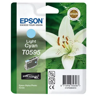 Tinteiro Epson Azul Claro T0595