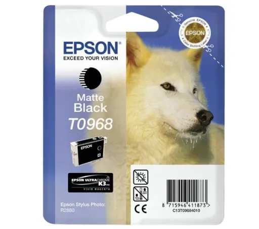 Tinteiro Epson Preto Matte T0968