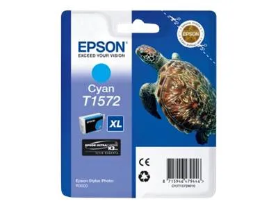 Tinteiro Compatível Epson Azul T1572