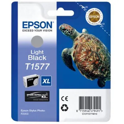 Tinteiro Compatível Epson Cinzento T1577