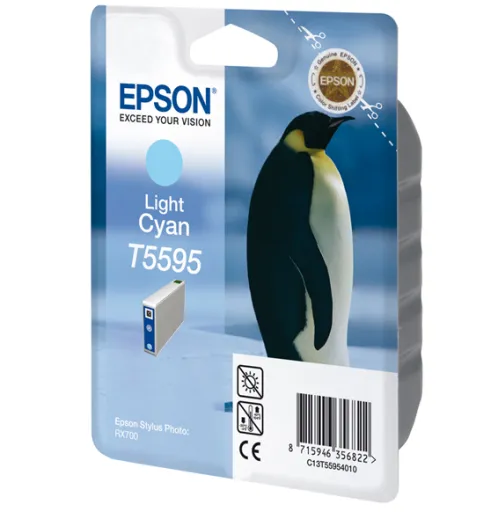 Tinteiro Epson Azul Claro T5595