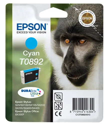 Tinteiro Epson Azul T0892