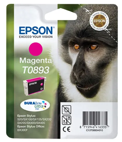 Tinteiro Epson Magenta T0893