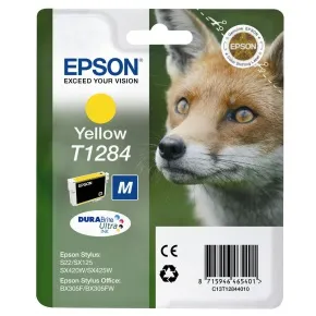 Tinteiro Compatível Epson Amarelo T1284