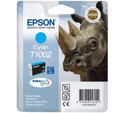 Tinteiro Compatível Epson Azul T1002