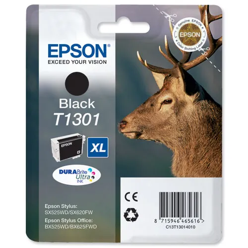 Tinteiro Epson Preto T1301