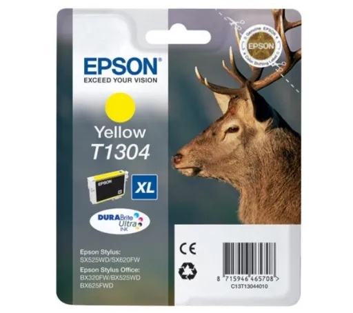 Tinteiro Epson Amarelo T1304