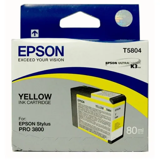 Tinteiro Epson Amarelo T5804