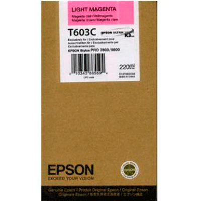 Tinteiro Epson Magenta Claro T603C