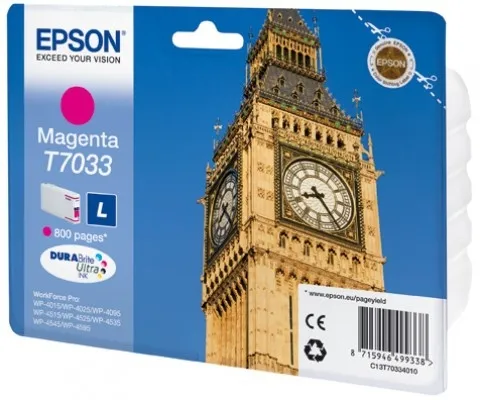 Tinteiro Epson Magenta T7033